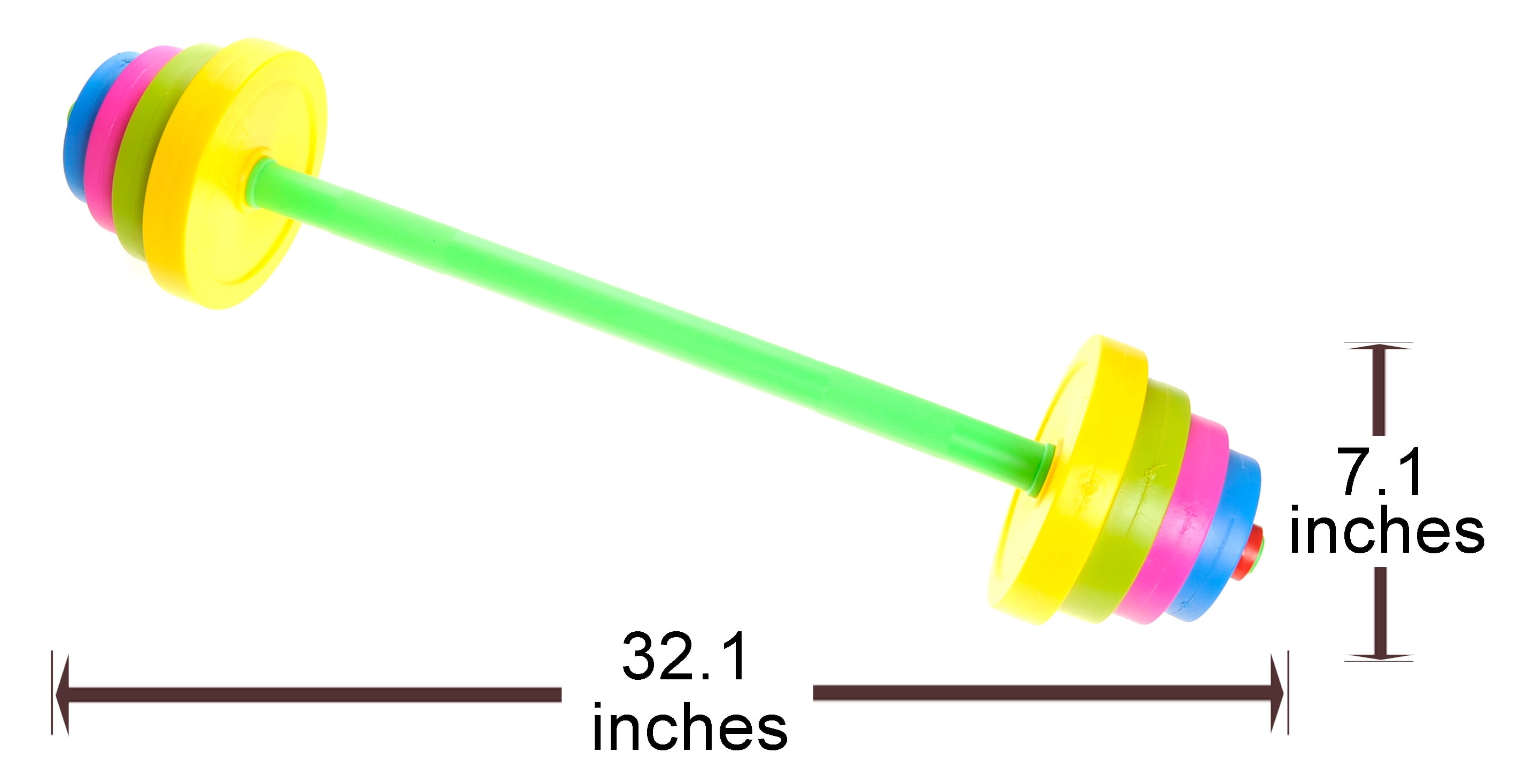 Giddyup! Buck's Adjustable Barbell Toy Set