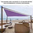 thumbnail image 4 of AYktou Shade Cloth,Sun Shades Outdoor Patio,13.12ft Right Triangles Sun Shade Outdoor Canopy,Shade Sail Patio Shade for Backyard Yard Decks Patio Garden,Patio Covers for Shade and Rain, 4 of 7