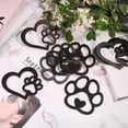 thumbnail image 4 of 12Pcs 2 Styles Dog Paw Wooden Wall Art Love Heart Black Wood Wall Art Dog Room Decor Puppy Decoration Signs, 4 of 7