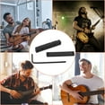 thumbnail image 3 of 2 Pieces 4 Strings Saddle Nut Bottom Clear Sound Strings Acoustic Wear-resistant Stable Instrument Replacement Parts Acoustic Guitar Bone Bridge, 3 of 6