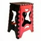 thumbnail image 2 of Banco Plegable Grande Portatil Plastico Soporta 120kg 1pz Acabado De La Estructura Mate Color Rojo, 2 of 6