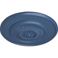 thumbnail image 3 of Ekena Millwork 23 1/2"OD x 2 3/4"P Floral Ceiling Medallion, Hand-Painted Americana, 3 of 6