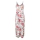 thumbnail image 2 of Mono sin mangas Sunloudy para mujer con estampado floral, correas ajustables, cuello en V profundo, cintura alta, ropa de verano Sunloudy  S M L XL XXL, 2 of 7