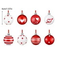 thumbnail image 3 of KOYPTL 16 Pcs Heart Shaped Baubles Valentines Day Decorations for Home Decor,Shatterproof Hanging Ornaments for Tree Wedding Anniversary Holiday Party Decoration, 3 of 6