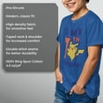 thumbnail image 6 of Boy's Pokemon It’s My 7th Birthday Pikachu  Graphic Tee Royal Blue X Small, 6 of 10