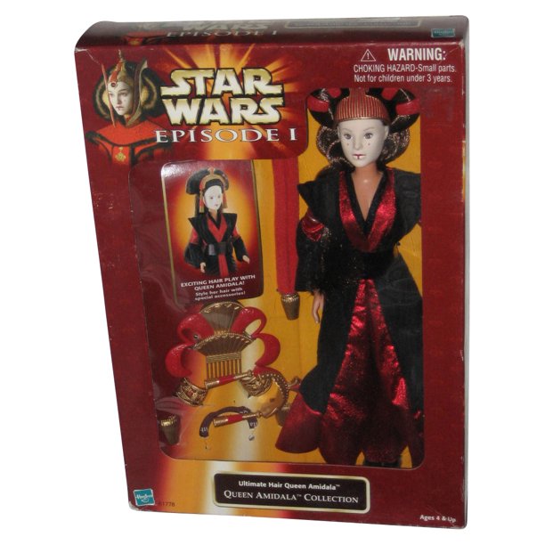 Star Wars Episode I Ultimate Hair Queen Amidala (1998) Hasbro