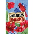 thumbnail image 2 of Talent, Kelley 13x18 Gold Ornate Wood Framed with Double Matting Museum Art Print Titled - Bless America, 2 of 4