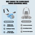 thumbnail image 7 of Elbow Support Automatic Rebound Abdominal Wheel，Ab Roller for Abdominal Exercise Machine，Abs Workout Equipment，Dolly Core Strengthening Trainer Fitness Belly Training(Blue), 7 of 7
