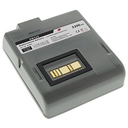 Zebra Replacement Batteries - Zebra / Comtec RW420 Barcode Printer: Replacement Battery. 5200 mAh