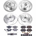 thumbnail image 3 of Power Stop Front and Rear Ceramic Brake Pad and Drilled and Slotted Rotor Kit K7501, 3 of 10