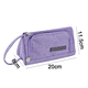 thumbnail image 2 of Estuche, estuche, 3 compartimentos, bolsa de gran capacidad, violeta, 2 of 5