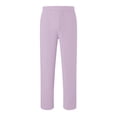 thumbnail image 4 of YHCY 2 Piece Zip Up Sweatsuits for Women Basic Long Sleeve Hooded Sweatshirt Long Straight Wide Leg Sweatpant Casual Comfy Soft Suits Plus Size Fall Trendy Sets Travel Tracksuits Light Violet Xxl, 4 of 9