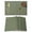 Green, variant on Beige Pure Color Placemats Set of 8, Aesthetics Contemporary Modern Placemats for Dining Table, Place Mats for Kitchen Tabletop, Waterproof Wipeable Dining Table Mats Set