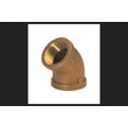 thumbnail image 1 of Codo de latón JMF, conector roscado FPT de 3/4 pulgadas de diámetro, 1 of 1