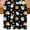 Black, variant on Easter Table Runner 36 Inches Long for Kitchen Dining, Spring Watercolor Bunny Eggs Flowers Black Dresser Scarf Farmhouse, Dining Table Decorations for Wedding/Parties, 13 x 36 In