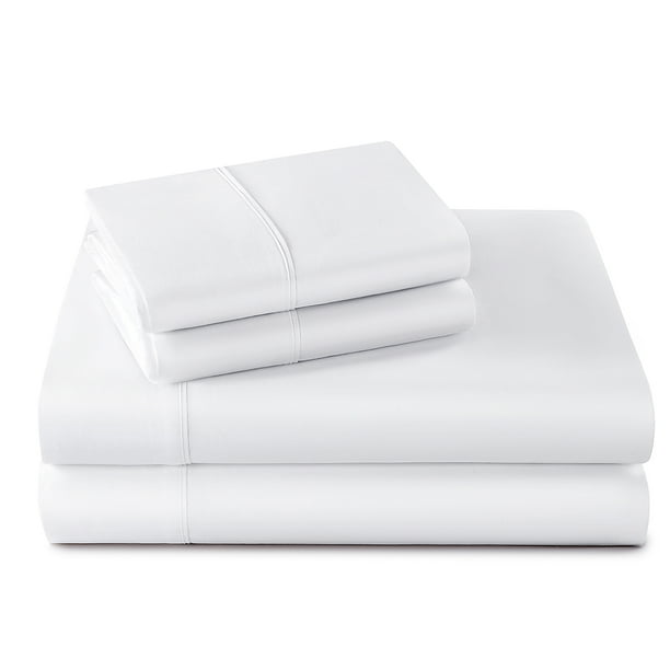 Shilucheng 𝑪𝒐𝒐𝒍𝒊𝒏𝒈 100 Cotton Bed Sheet Set, 1000 Series Deep Pocket