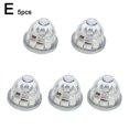 thumbnail image 1 of 5PCS Watermelon Side Marker Lights for Trucks&Trailers12V-24V LED Lights with Stainless Steel Ring,IP65 Waterproof, Multi-Color LensEasy Install Vehicle Accessories for Semi Trucks, 1 of 7