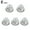 White, variant on Watermelon Lights for Semi Truck, Mini Watermelon Lights, Watermelon Led Lights, Glass Watermelon Lights for Heavy Trucks