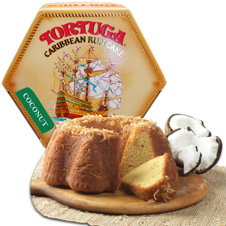 Tortuga Caribbean Coconut Rum Cake, 16-Ounce Box