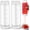 White, variant on 2 count Squeeze Bottles Refillable 20 oz, Condiment Squeeze Bottles for Sauces, Multipurpose Bottle for Sauces Ketchup Sour Cream Self Sealing Syrup Dispenser for Restaurants