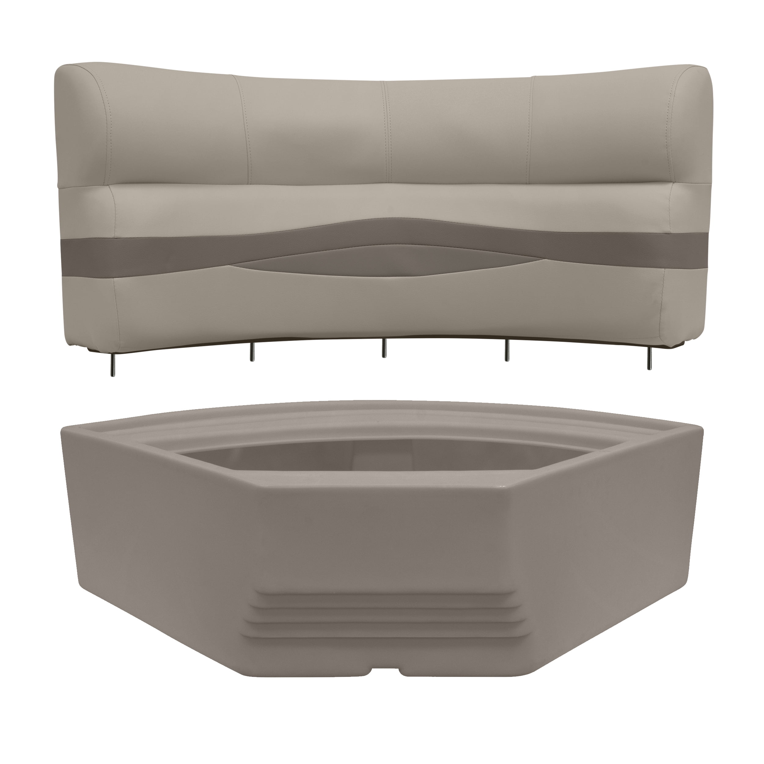 coussinet moa[モア]2way Wise Premier Series Pontoon 32 Bow Radius Corner Cushion Set
