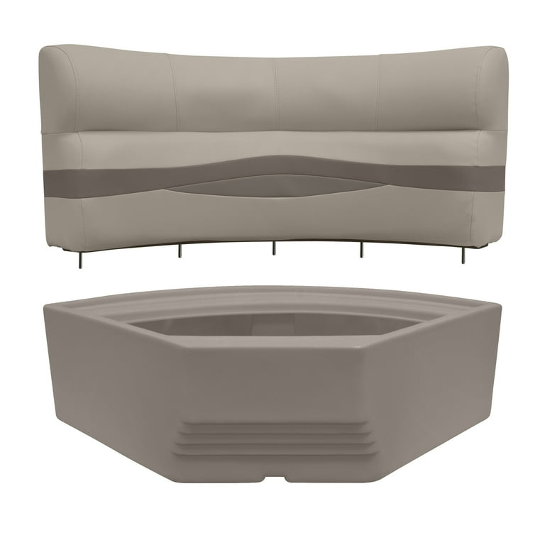 Wise Premier Series Pontoon 32 Bow Radius Corner Cushion Set