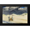 thumbnail image 2 of Homer, Winslow 24x17 Black Modern Framed Museum Art Print Titled - Sand and Sky, 2 of 5