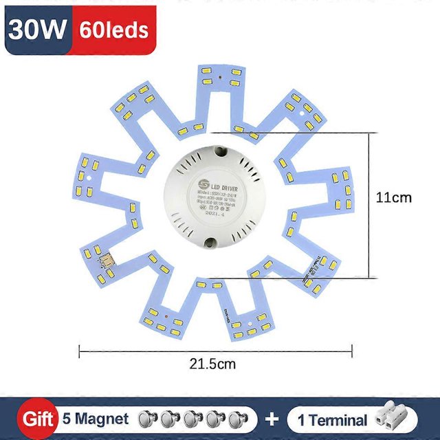 Ceiling Light LED Panel Replacement LED Module 220V Light Board 12W 15W 18W 24W 30W 36W 40W 50W 80W 100W For Ceiling Fan Light