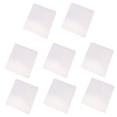 thumbnail image 4 of Mobutofu 8Pcs Mousepad Rubber White DIY Mouse and Keyboard Pad, 4 of 8