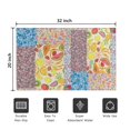 thumbnail image 5 of Pioneer Flower Floral Print Pattern Door Rugs,Washable Non Slip Door Mats Indoor,Decorative Door Mats,Entry Mat Indoor for Entrance,Bedroom,Kitchen,Bathroom,20"x32", 5 of 6