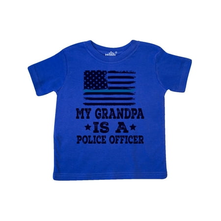 

Inktastic Grandpa Police Officer Law Enforcement Gift Toddler Boy or Toddler Girl T-Shirt