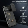 thumbnail image 5 of Case for iPhone 17 Pro Max 6.9-inch,Compatible with MagSafe, Built In Slide Camera Cover Heavy Duty ShockProof Protective Case,Black,For iPhone 17 Pro Max, 5 of 9