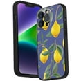 thumbnail image 1 of Compatible with iPhone 14 Pro Phone Case, Lemon-59 Case Men Women, Flexible Silicone Shockproof Case for iPhone 14 Pro, 1 of 1