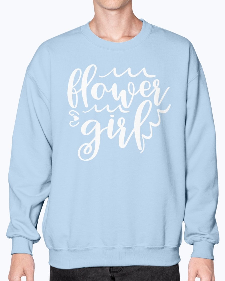 flower girl sweatshirt