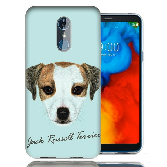 MUNDAZE For LG Stylo 4 Jack Russell Design TPU Gel Phone Case Cover