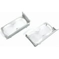 thumbnail image 3 of Headlight Pair Compatible with 1971-1972 Cutlass F85 Cruiser Headlamp Housing Driver Side & Passenger Side Plastic(ABS) Silvery, 3 of 9