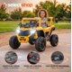 thumbnail image 5 of Carro Buggy Electrico Montable para Niños Carrito de Control Remoto y Manejo Directo con Luces Estereo y Pedales Funcionales con Control Remoto (Amarillo), 5 of 7