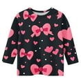 thumbnail image 4 of Chemises pour Enfants, Chemise Imprimée à Manches 3/4 et Col Rond pour Garçons et Filles, Haut pour Enfants, 4 of 4