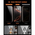 UYWGF-for iPhone 15 Plus & 16 Plus Privacy Screen Protector [3-Pack ...