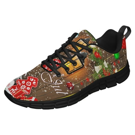 

Christmas Gnomes Running Shoes Sneakers Mesh Black Size 13