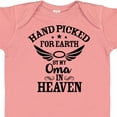 thumbnail image 4 of Inktastic Handpicked for Earth by My Oma in Heaven with Angel Wings Boys or Girls Baby Bodysuit, 4 of 5