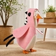 thumbnail image 4 of 7 Inch Desk Dinosaur Porch Goose Outfits,Cute Dinosaur Desk Goose Outfits For Plastic/Cement Statue,Decorative Costume For Desktop Goose Statue Display, 4 of 5