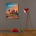 thumbnail image 4 of Epic Graffiti 'Cappadocia Turkey' by Arctic Frame, Canvas Wall Art, 26"x34", 4 of 8