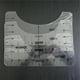 thumbnail image 4 of Regla de alineación de camisetas de 4 piezas Regla de guía de camisetas de PVC Herramientas de bordado de costura de ropa, transparente Jumpingount HA003661-02, 4 of 6