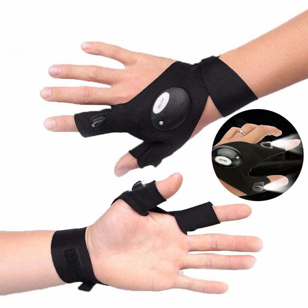 Hiking Camping Fishing Outdoor Sports hangzhoushiJacob Elsie LED Flashlight Glove Outdoor Fishing Gloves and Screwdriver for Repairing and Working in Darkness Places Hiking Camping Fishing Outdoor Sports hangzhoushiJacob Elsie LED Flashlight Glove Outdoor Fishing Gloves and Screwdriver for Repairing and Working in Darkness Places