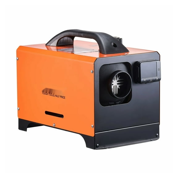12-24V 8kW Diesel Air Heater Parking Heater, Digital Display, Fuel Efficient, Remote Control for RV, Boat, Car & Trailer