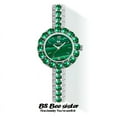 thumbnail image 2 of BS New Watch Women's Simple Elegant Ins Style Mild Luxury Retro Malachite Texture Small Green Watch, 2 of 7