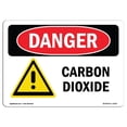 thumbnail image 1 of SignMission OS-DS-A-1218-L-1053 Panneau de Danger OSHA 12 x 18 Po. - Dioxyde de Carbone, 1 of 1