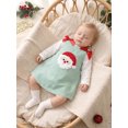 thumbnail image 4 of Toddler Baby Girl Christmas Dress Santa Claus/Gingerbread/Merry Dress Fall Clothes, 4 of 8