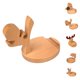 thumbnail image 4 of Soporte de madera para teléfono móvil de dibujos animados, soporte para tableta, soporte para teléfono de escritorio, reemplazo para soporte para teléfono inteligente Samsung Inevent JJ23483-03B, 4 of 7